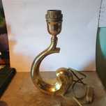 Original 'SWOOSH' Brass Table Lamp  by Pierre Cardin, 1970s, France