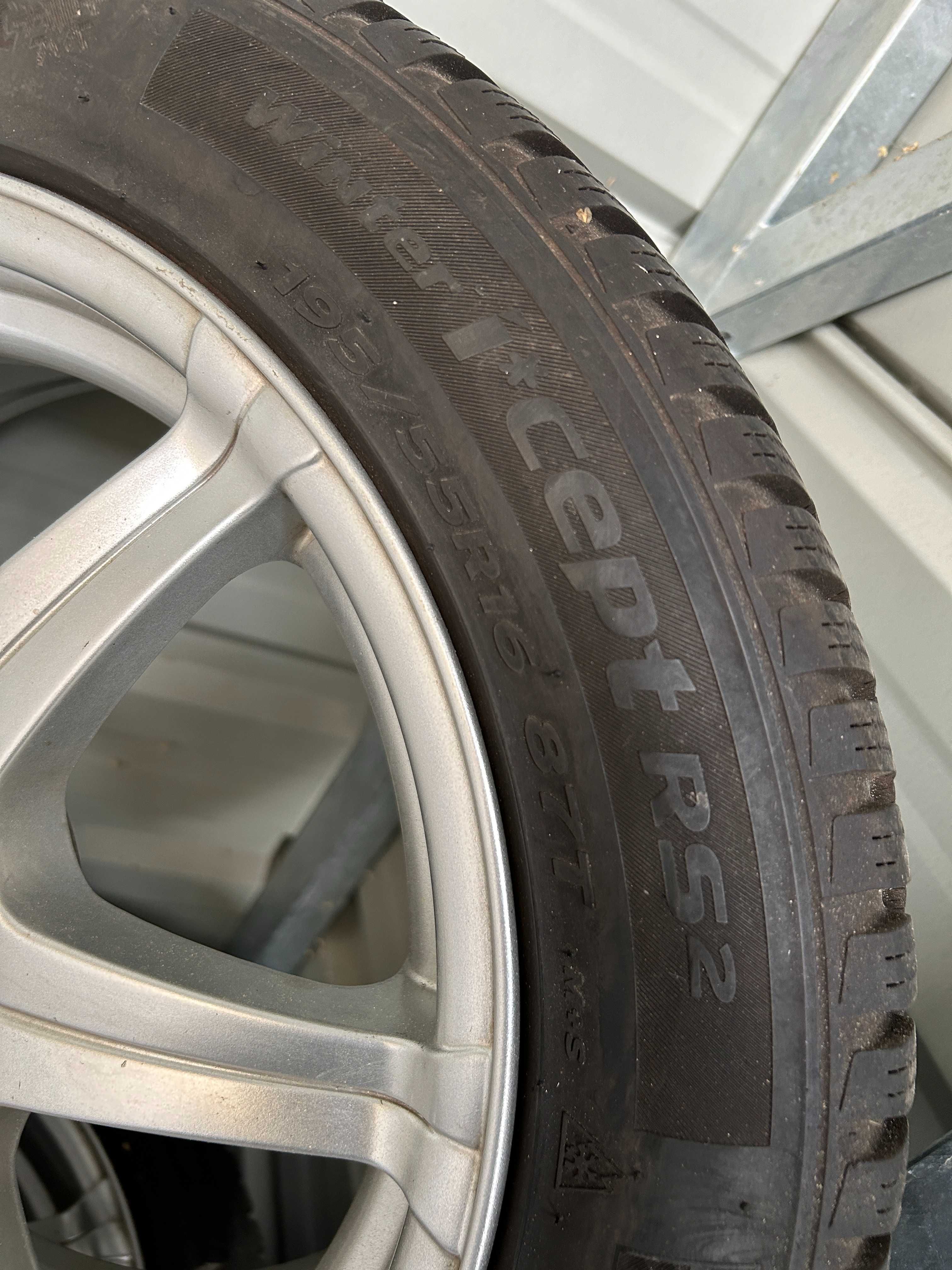 Koła alufelgi PLW z oponami Hankook 16" VW SKODA MERCEDES AUDI SEAT