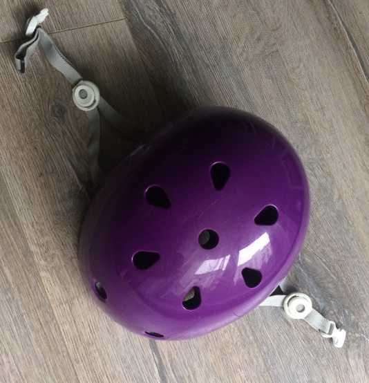 Kask Oxelo 50-54 cm fioletowy