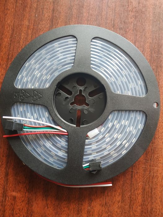 Управляемая светодиодная лента WS2812b RGB LED IP67