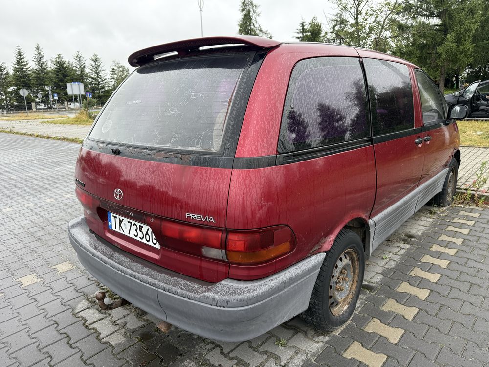 Toyota Previa 4wd 4x4 / 2.4 Benzyna LPG / do napraw