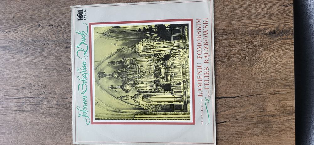 Płyta winylowa Johann Sebastian Bach, Feliks Rączkowski