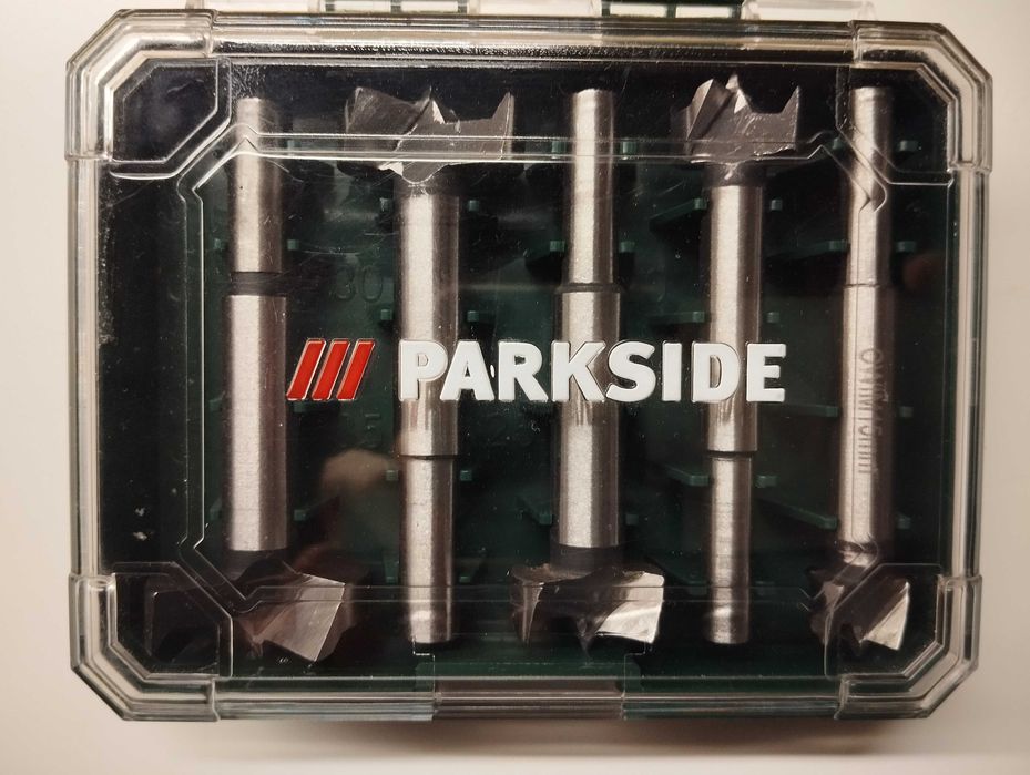 Brocas Fostner fresadoras para madeira PARKSIDE  *** NOVAS ***