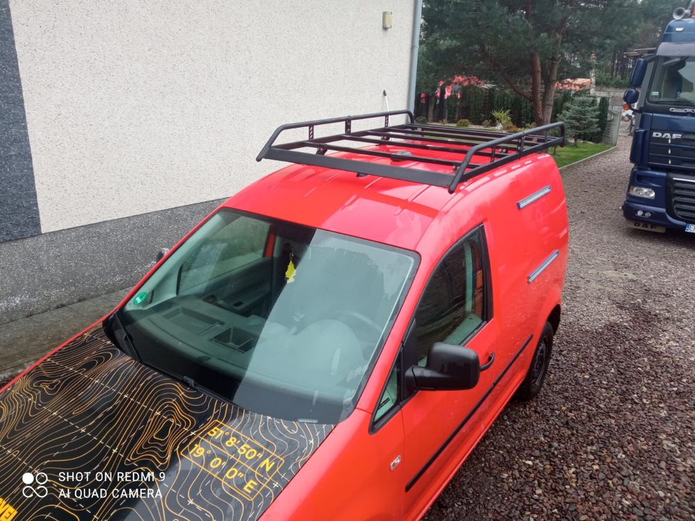 Bagażnik dachowy drabinka RIHNO VW caddy