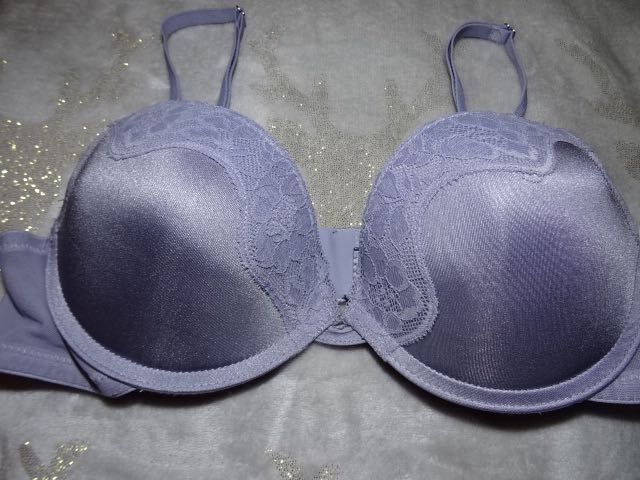 Primark biustonosz nowy liliowy push up 80 C