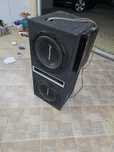 Skrzynia Basowa PIONEER 2 x 1000w plus wzmacniacz 1000w RMS