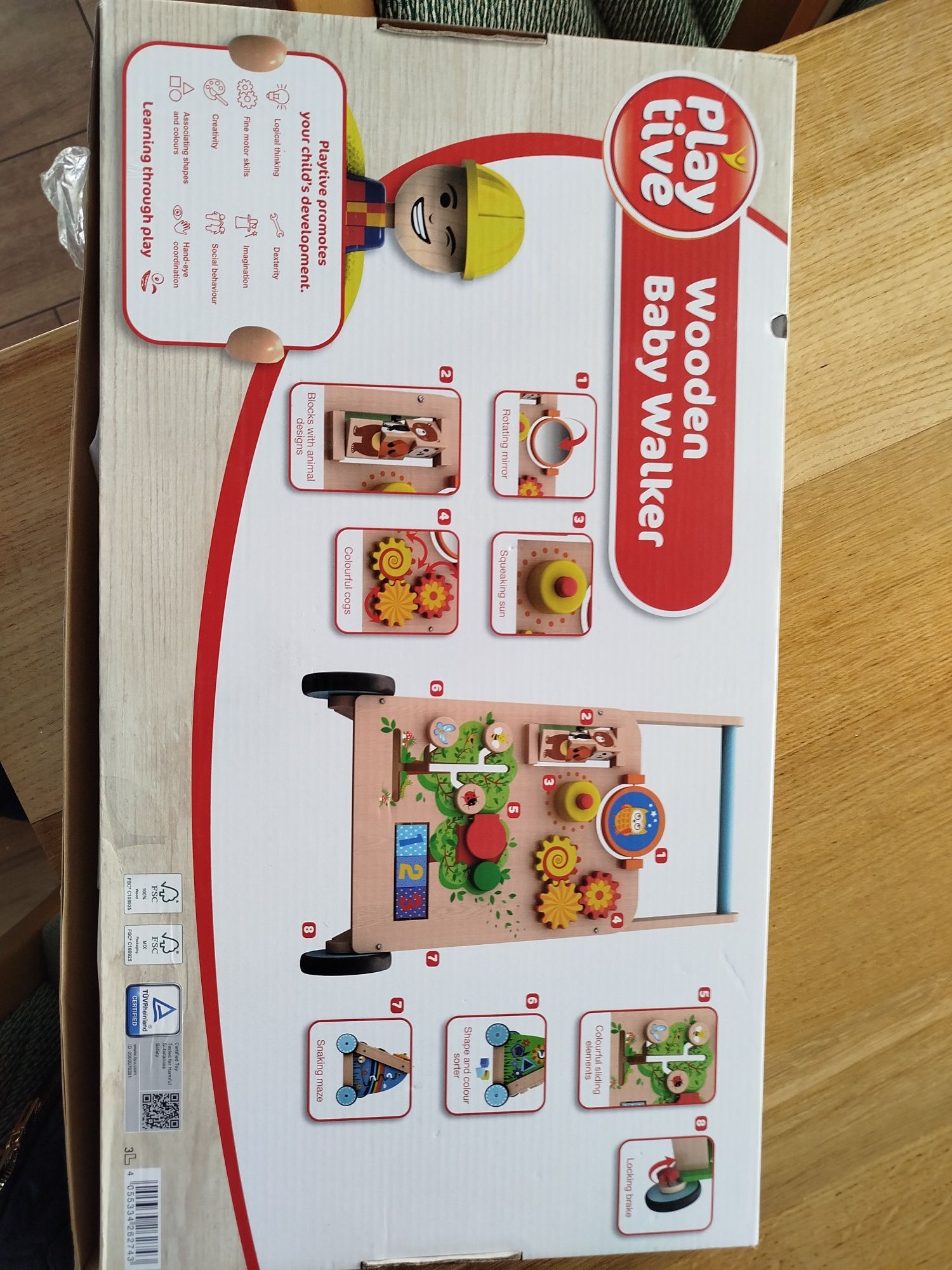 Chodzik z tablicą manipulacyjną