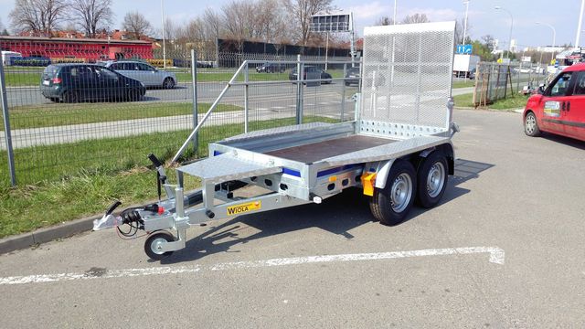 Wiola B3030  Przyczepa pod minikoparkę 2920x1420x200 3000DMC KOŁO ZAPAS DOSTAWA