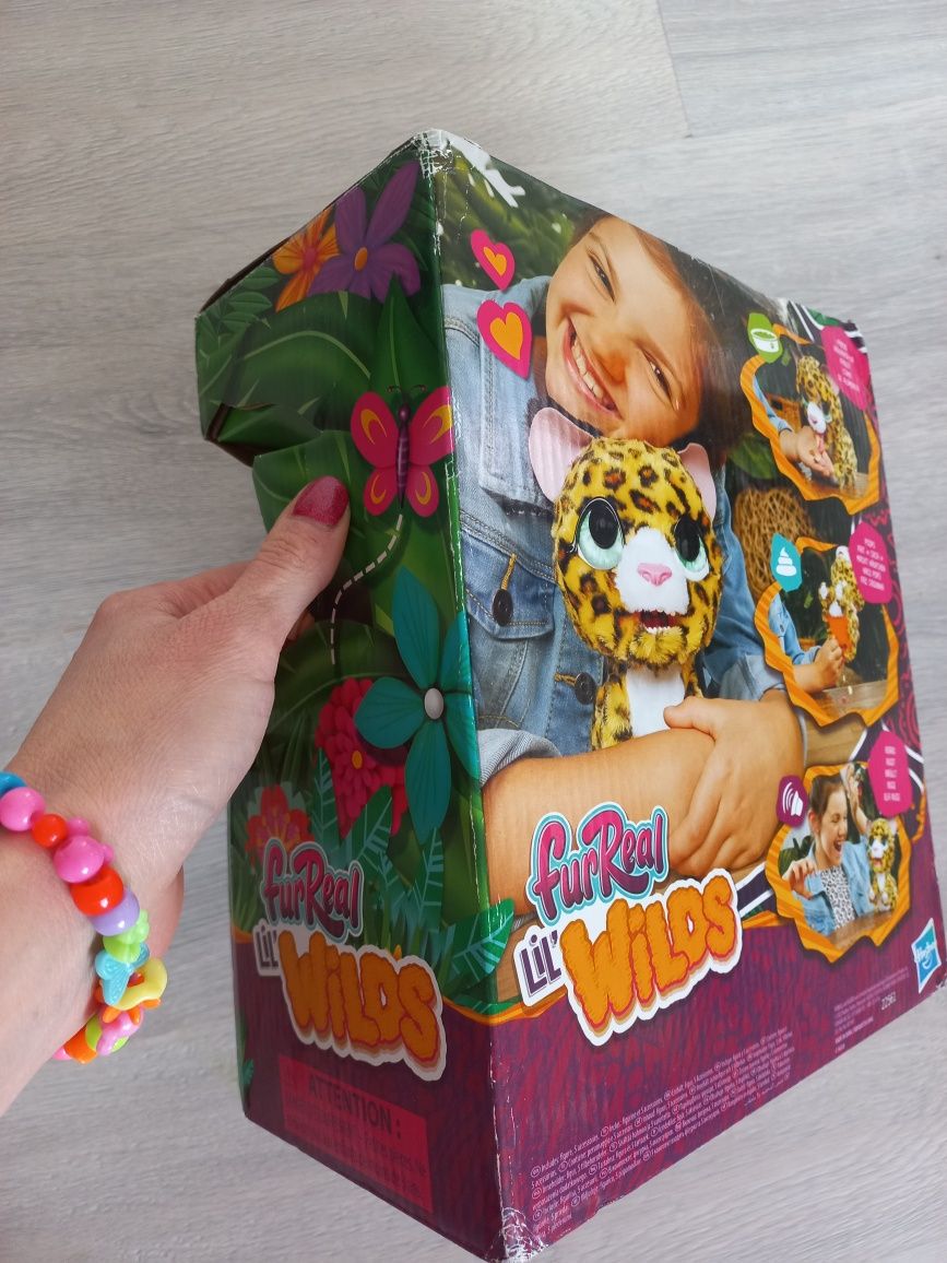 Оригінал furreal lolly Hasbro тигр леопард  лоллі