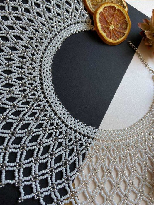 Подарунок, прикраси, кольє, силянка, бісерна прикраса