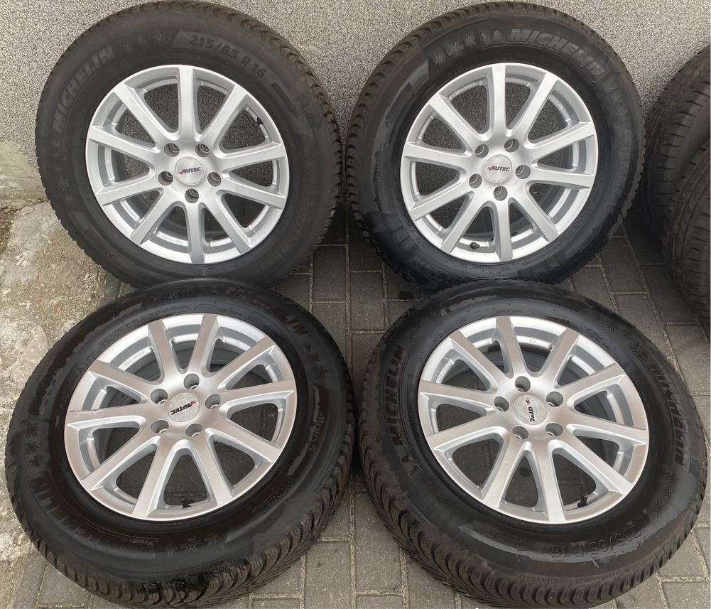 Alufelgi z oponami 215/65 R16 VW Tiguan 5N0 Sharan Audi Q3 Felgi Opony