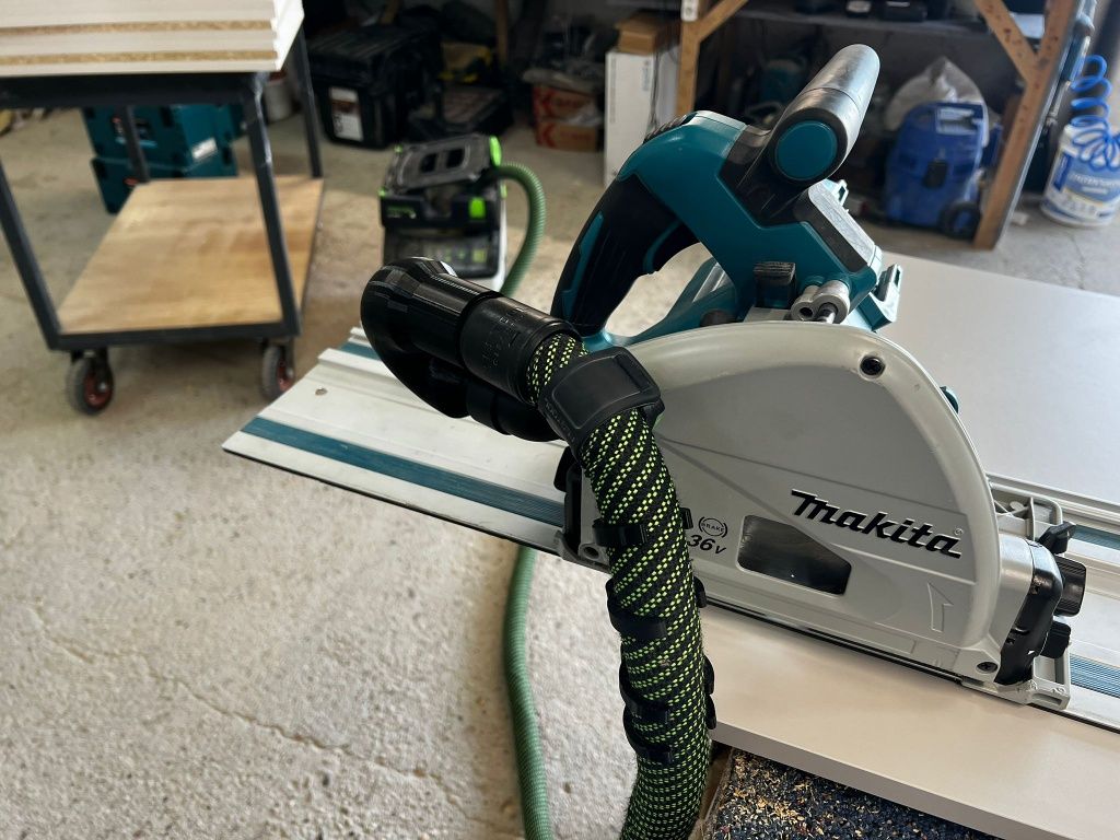 Festool Makita adapter do zaglebiarki piły pilarki przejściówka klipsy