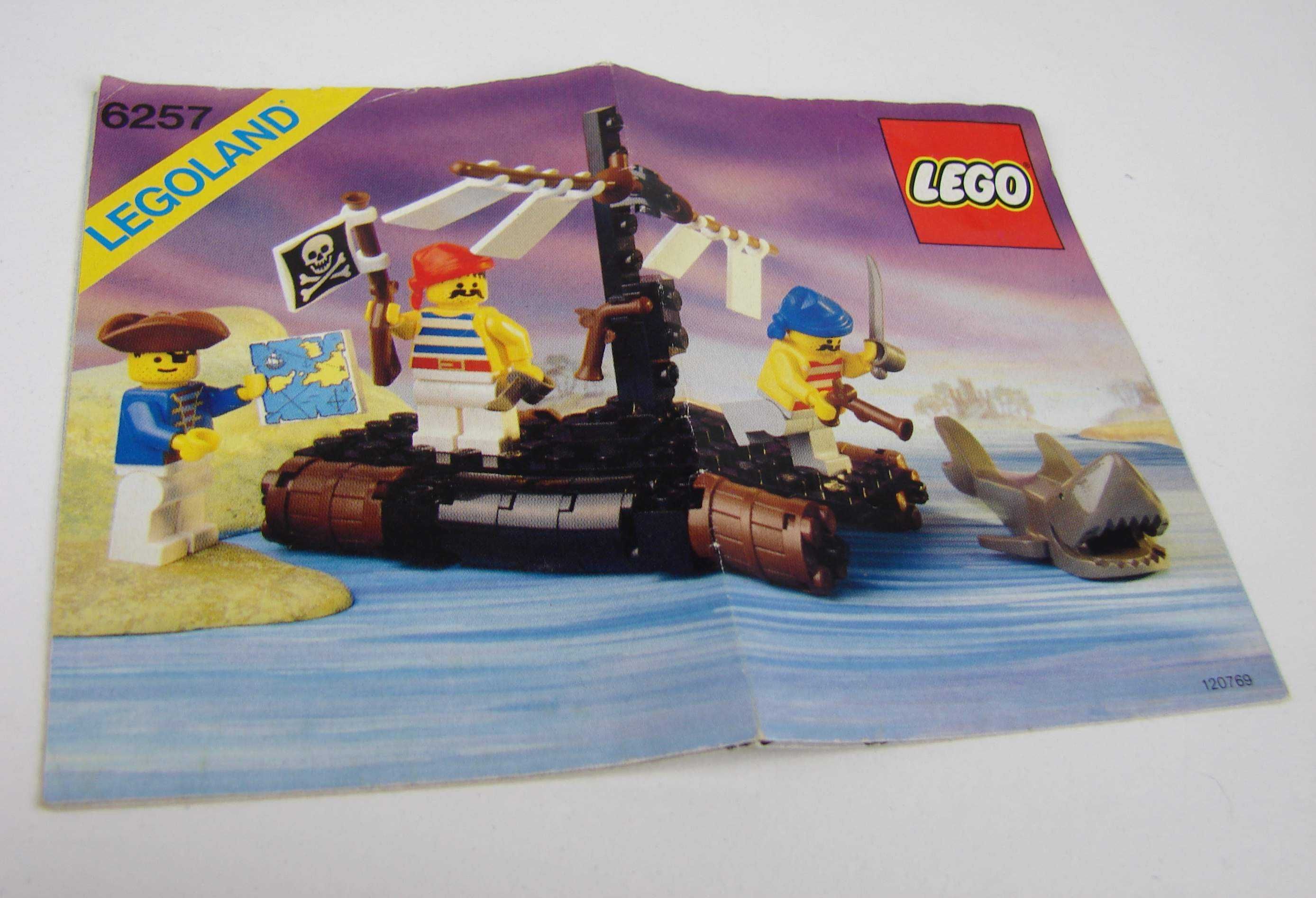 Klocki Lego 6257 Castaway's Raft piraci tratwa