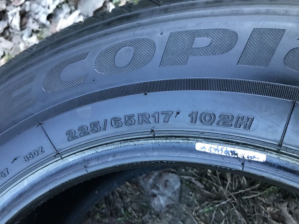 Літні шини(резина) 225/65 R17 “Bridgestone” Ecopia EP850 - 2шт.