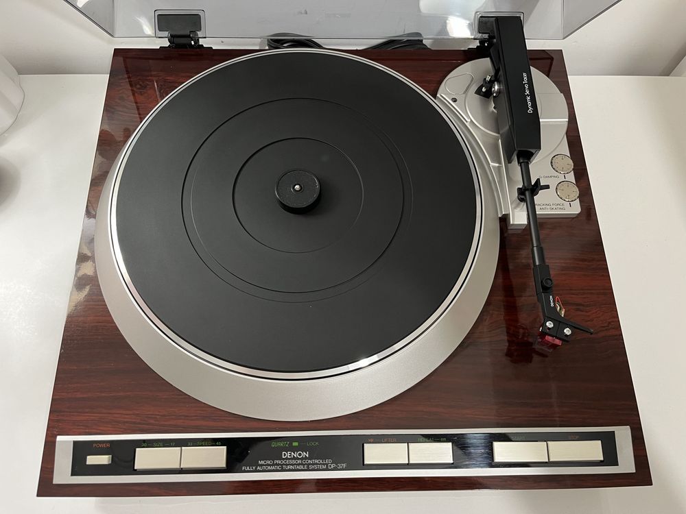 Gramofon Denon DP 37F, serwis, wkładka Denon DL 110 z nową igłą