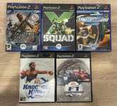 5x GRA - Sony PlayStation 2 - ps2 / Nfs Underground 2, Medal Honor, F1