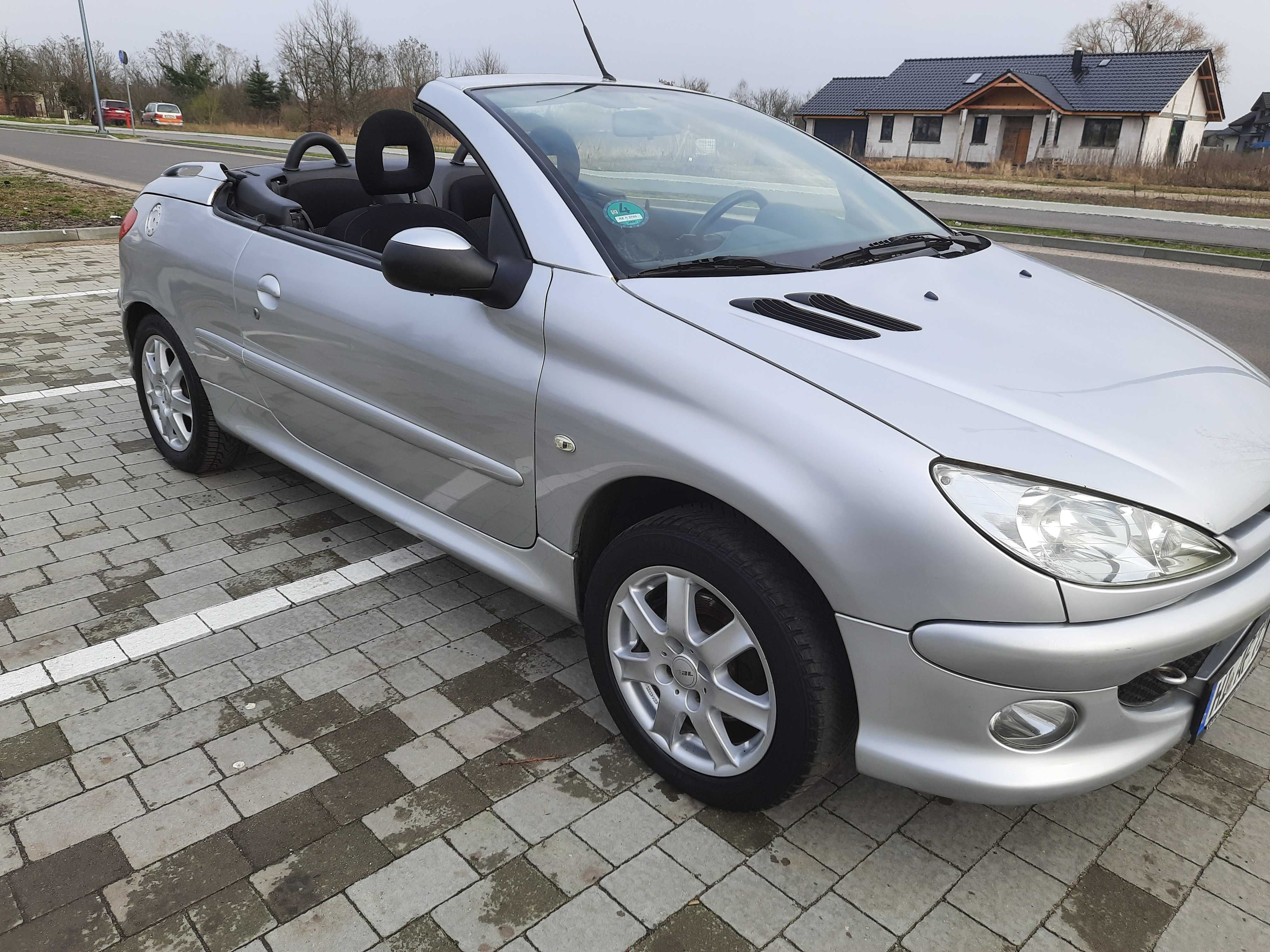 Peugeot 206cc 1.6 2005r 180000km z Niemiec