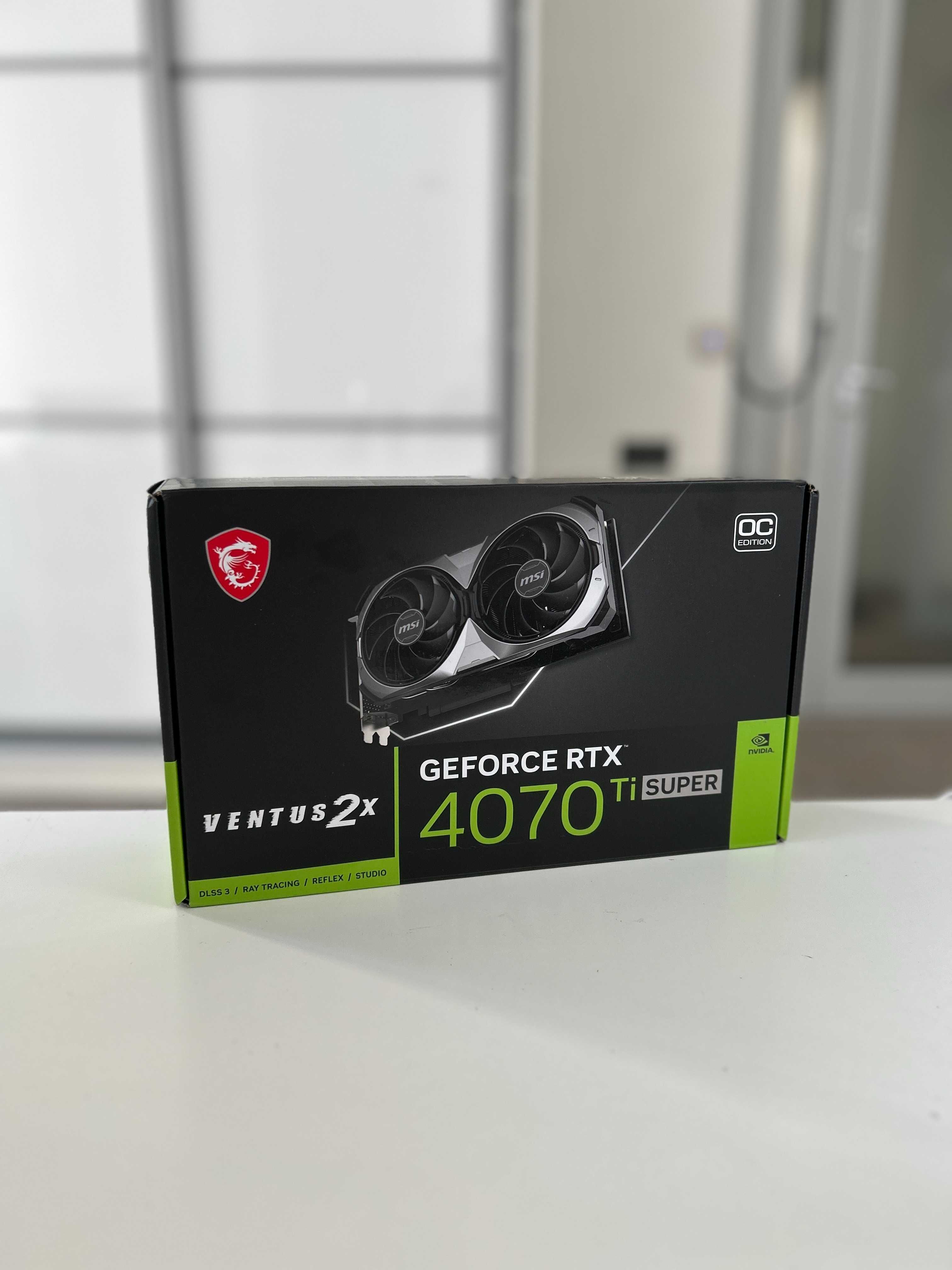 Оплата частинами! GeForce RTX 4070 Ti Super 16G Ventus 2X OC