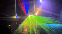 Projetor Laserbeam RGB Y 4 cores Lasers DMX