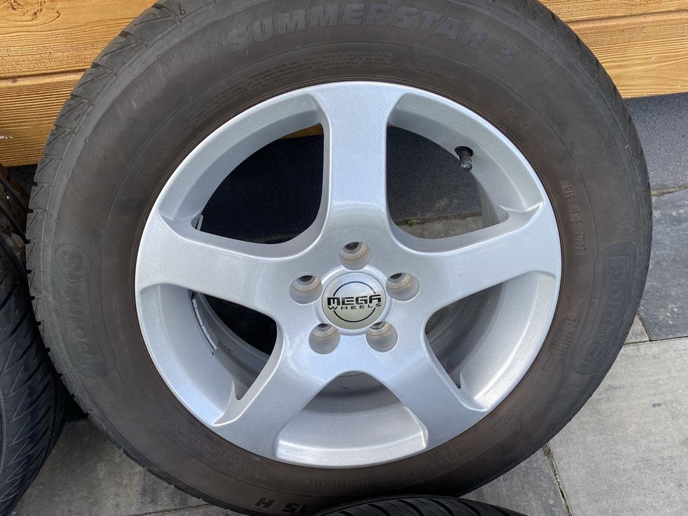 Koła letnie 15 cali 5x100 opony 195/65/15 Toyota Audi Skoda Seat