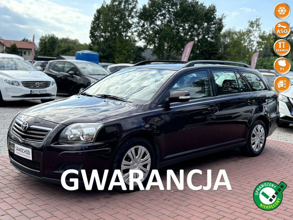 Toyota Avensis Salon Polska, II- właściciel, Gwarancja