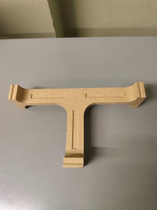 Trempe em forma T para prato D200mm