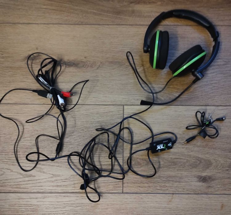 Słuchawki turtle beach ear force XL1 do Xbox 360 przewodowe mikrofon