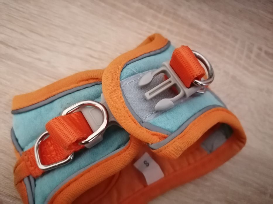 Peitoral/arnês para gato/cão - Tam S