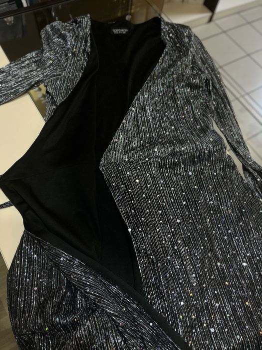 Сукня срібна від TOP SHOP