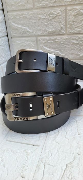 Кожаный ремень Мужской ремень Шкіряний пояс Чоловічий ремінь пасок