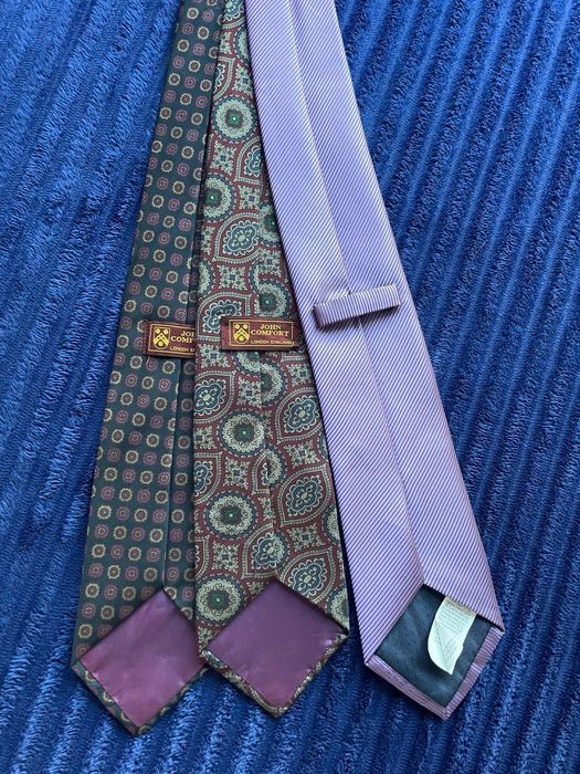 Ідеальні Шовкові John Comfort фірмові нові чоловічі краватки