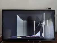TV TCL 32” Full HD Android TV 32ES570 uszkodzona matryca, nie xiaomi