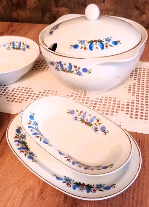 Serwis obiadowy na 6 osób Lubiana Wzór kaszubski