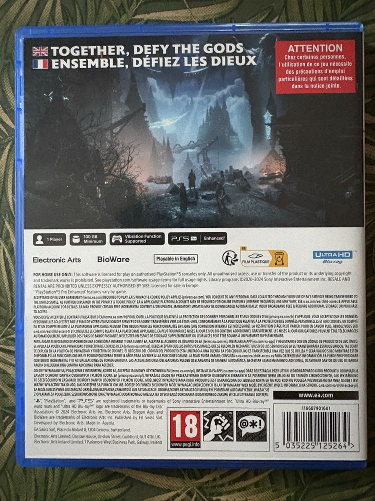Dragon Age Veilguard PS5