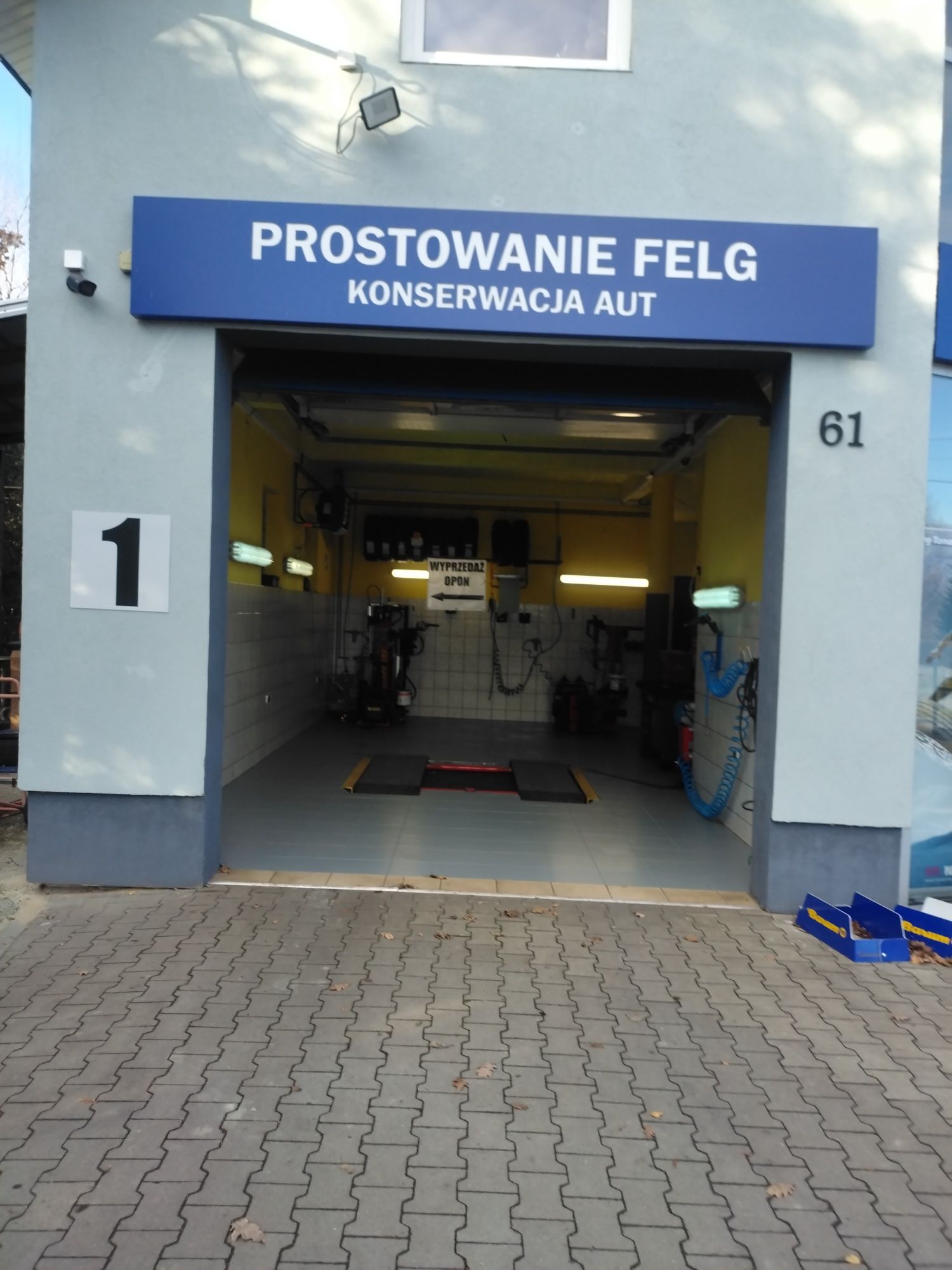 prostowanie felg, opony nowe, serwis opon, czyszczenie suchym lodem