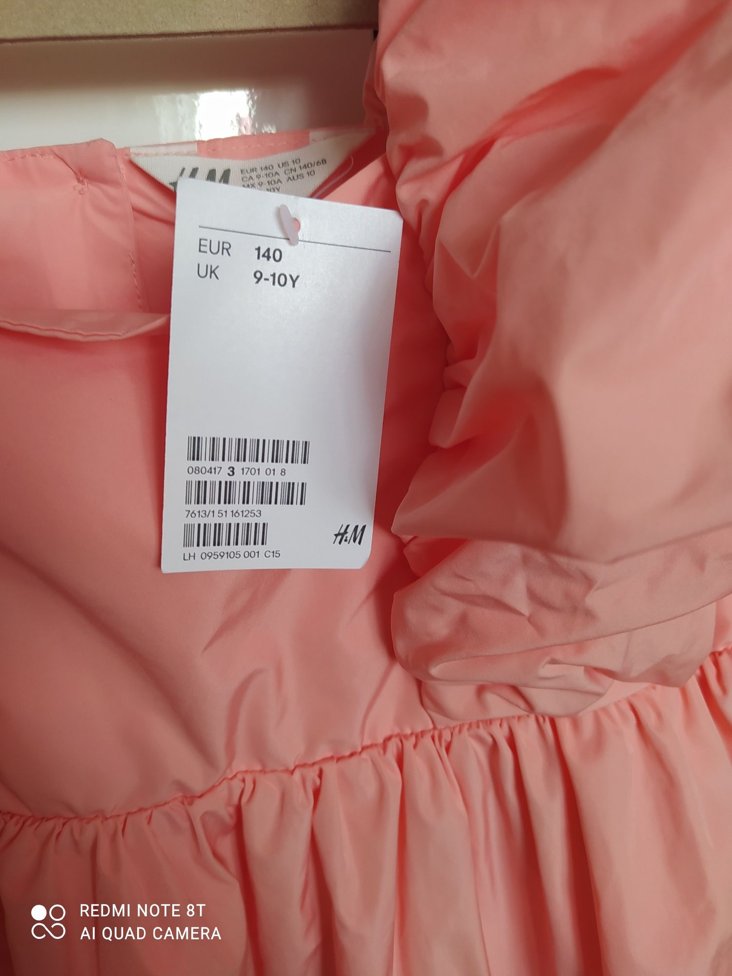 Sukienka dziewczęca h&m