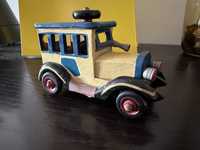 Carro miniatura carrinho madeira
