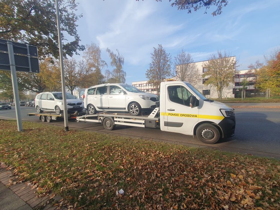 Pomoc Drogowa Holowanie Transport Aut Maszyn Wynajem Autolaweta