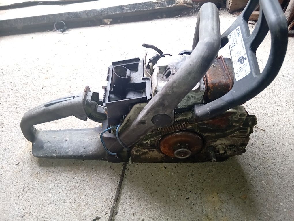Piła spalinowa stihl ms180 odpala