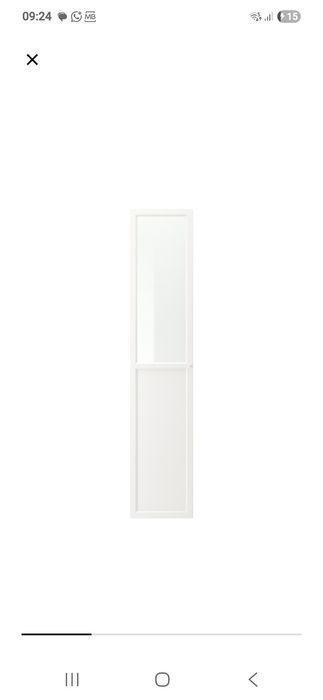 4 portas vidro Billy OXBERG