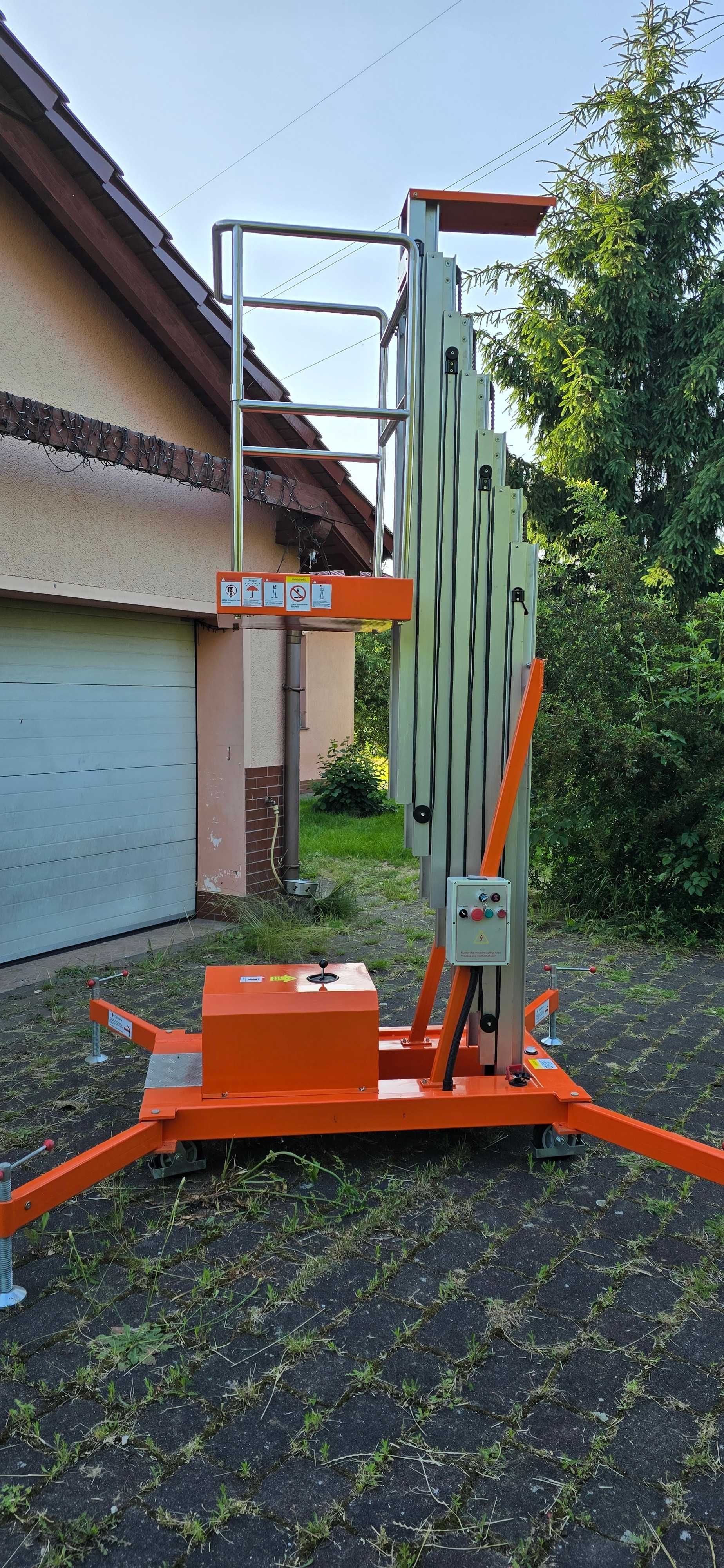 Podnośnik koszowy teleskopowy GTWY9-100 z baterią