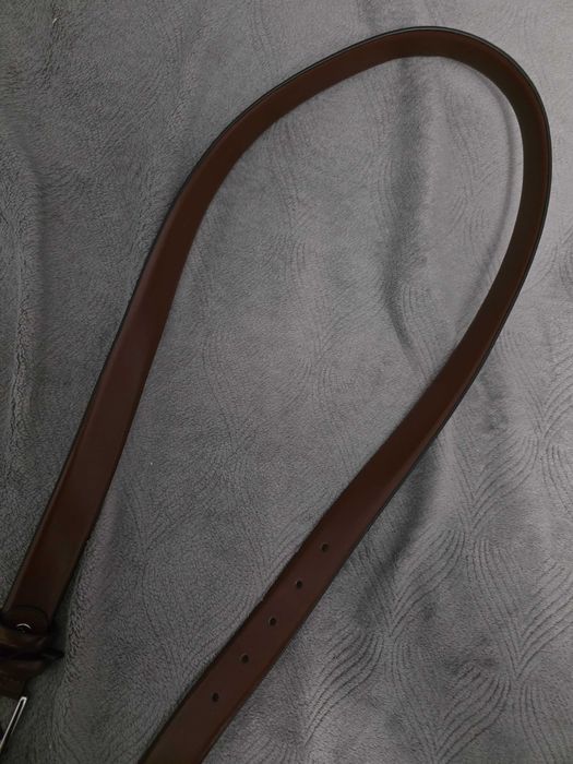 Skórzany brązowy pasek Recman Rosso *nowy* 80-95