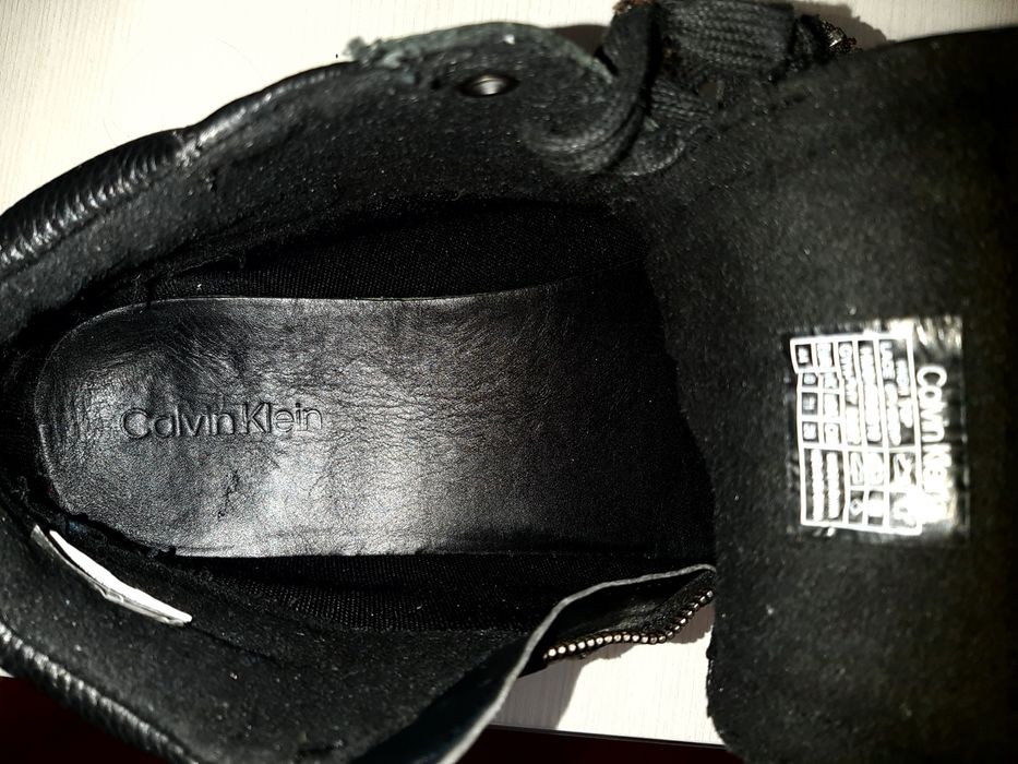 Чоловічі Calvin Klein HIGH TOP LACE UP W/ZIP р.44(28см)
