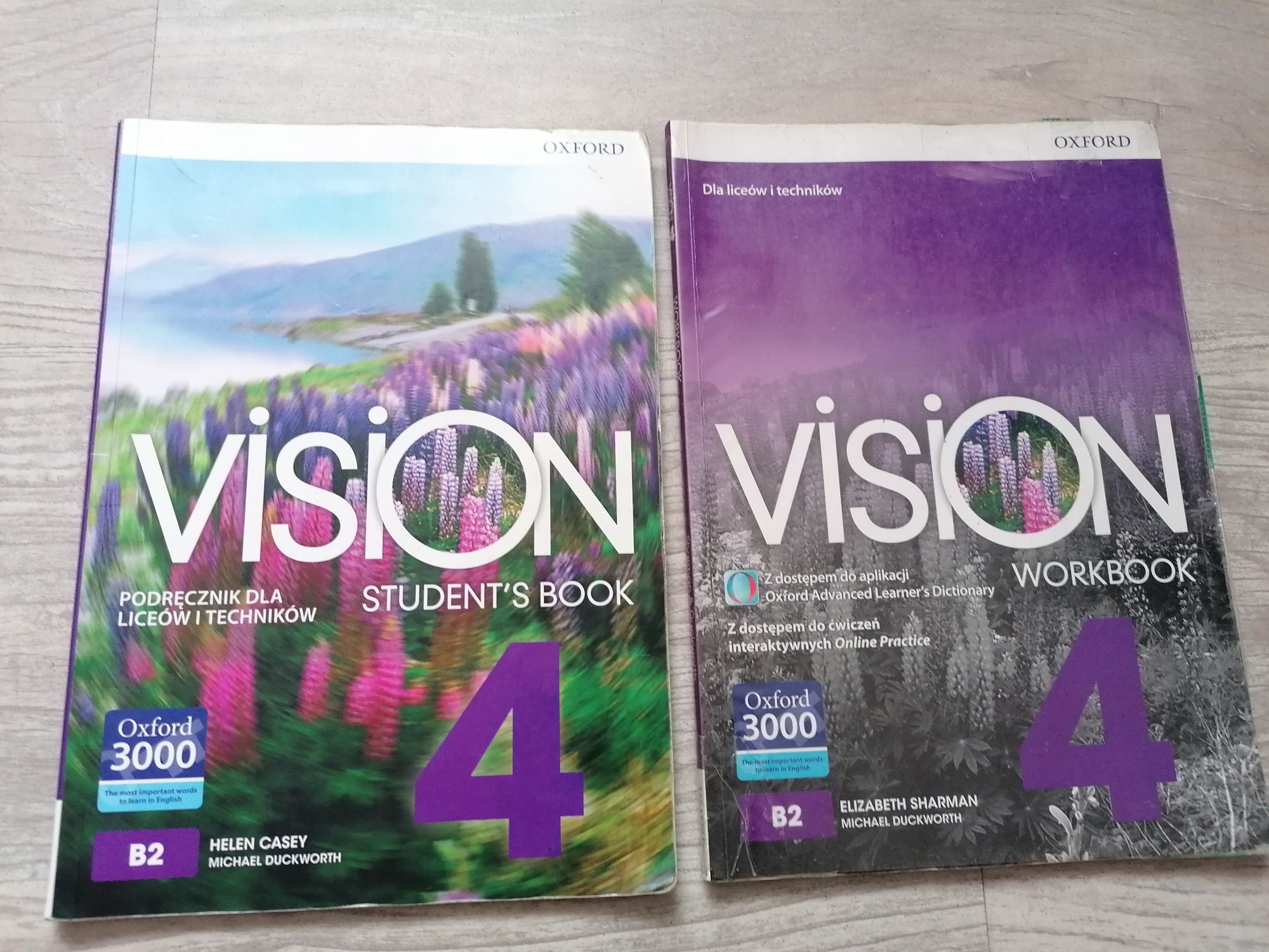 Vision 4 podręcznik i ćwiczenie
