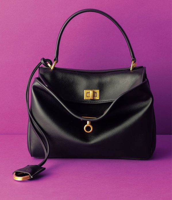 Сумка кожаная Rodeo bag mini черная натуральная мини