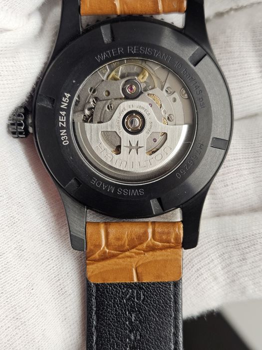 Hamilton khaki aviation converter