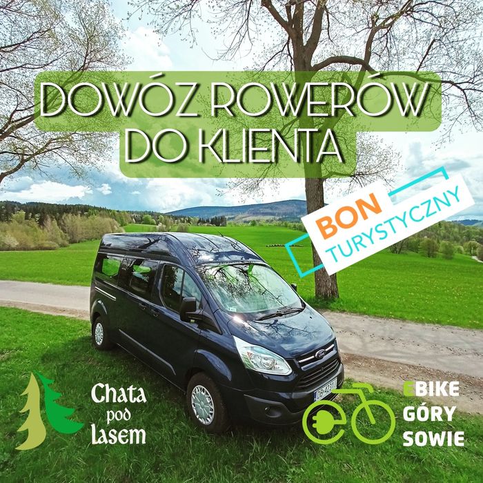 Wypożyczalnia rowerów ebike MTB Rzeczka Góry Sowie