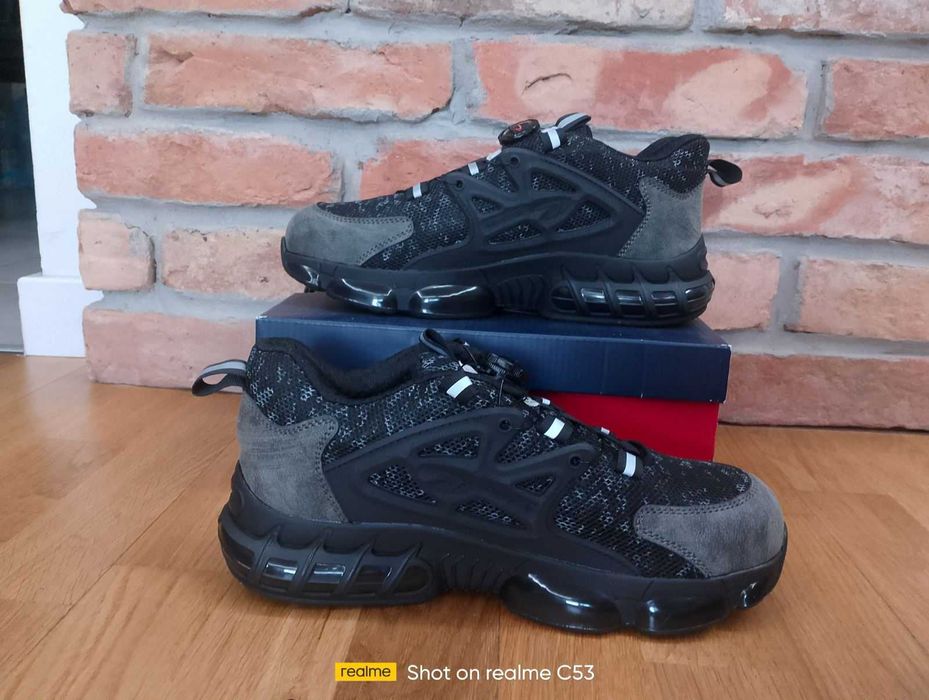 Wygodne buty robocze, sportowe buty robocze ze stalowymi noskami