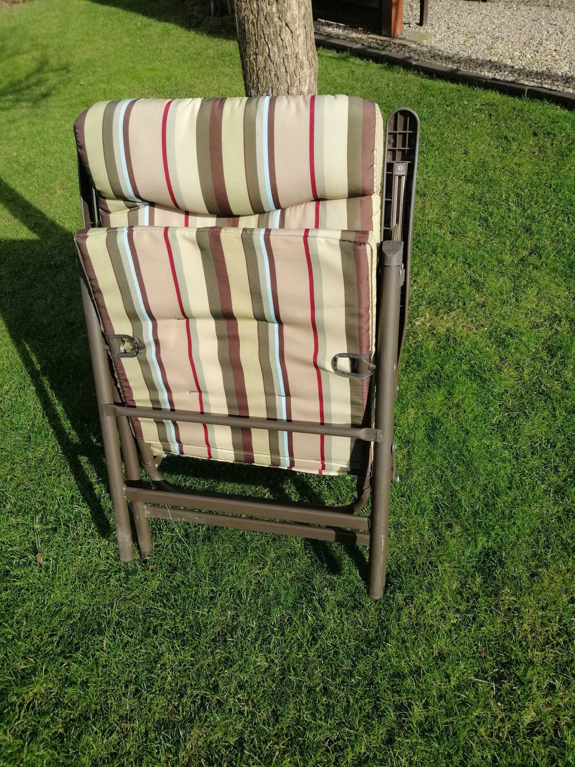 Fotel ogrodowy składany