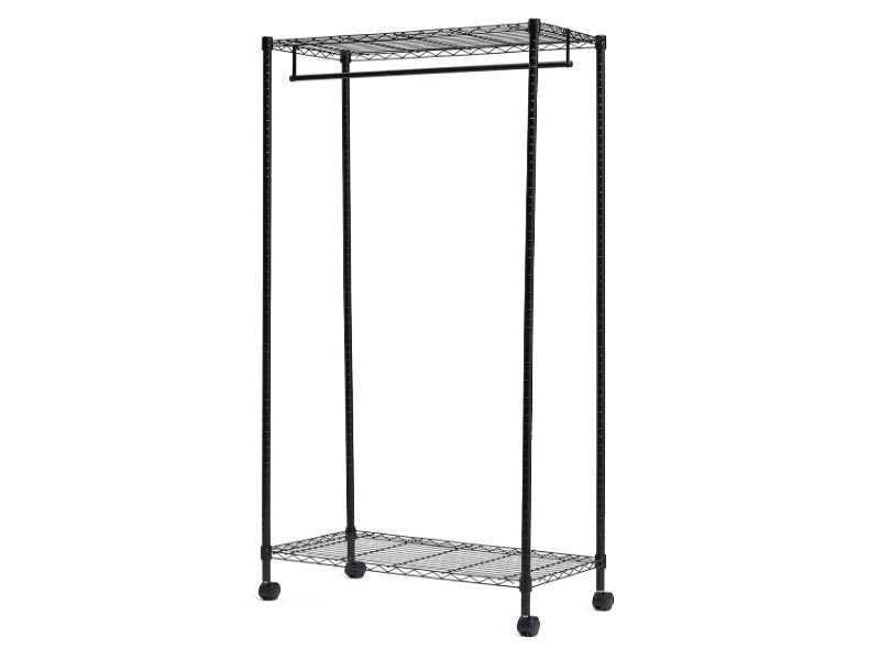 Вішалка для одягу полиця стійка для одягу Amazon Basics